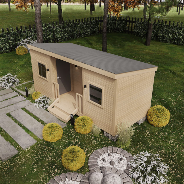 Бытовка хозблок 6х2,5 дачный для дачи с комнатами - купить под ключ ...