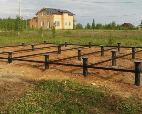 Сваи металлические винтовые 108 ые на 2500 – г.о. Солнечногорский