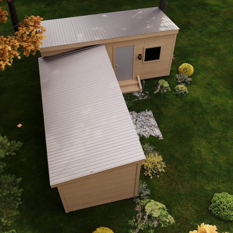 Бытовка дачная 6х2.5 3х2.5 угловая для дачи с комнатами цена - купить ...