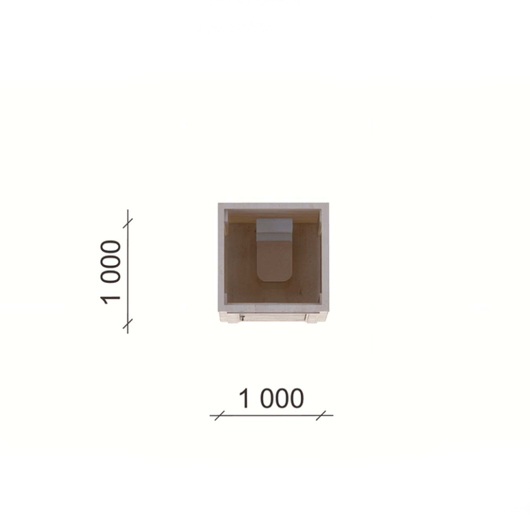 Бытовка хозблок 1х1 под туалет - купить под ключ недорого в Москве с ...