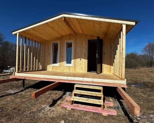 Дачный домик 9х5 утепленный под ключ – г.о. Пушкинский1