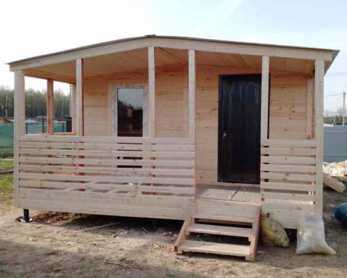 Садовый домик 8х6 Экодом – г.о. Ступино1