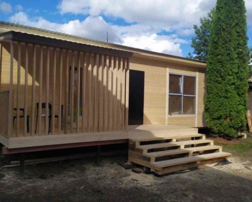 Утепленный дачный домик 10х3 под ключ – г.о. Электросталь1