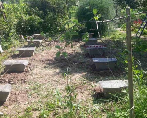 Фундамент для бани на блоках 10 штук – г.о. Люберцы1