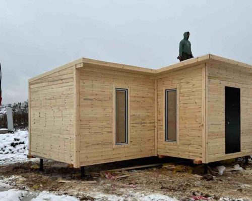 Дачная угловая бытовка 6х5х3 – г.о. Дмитровский