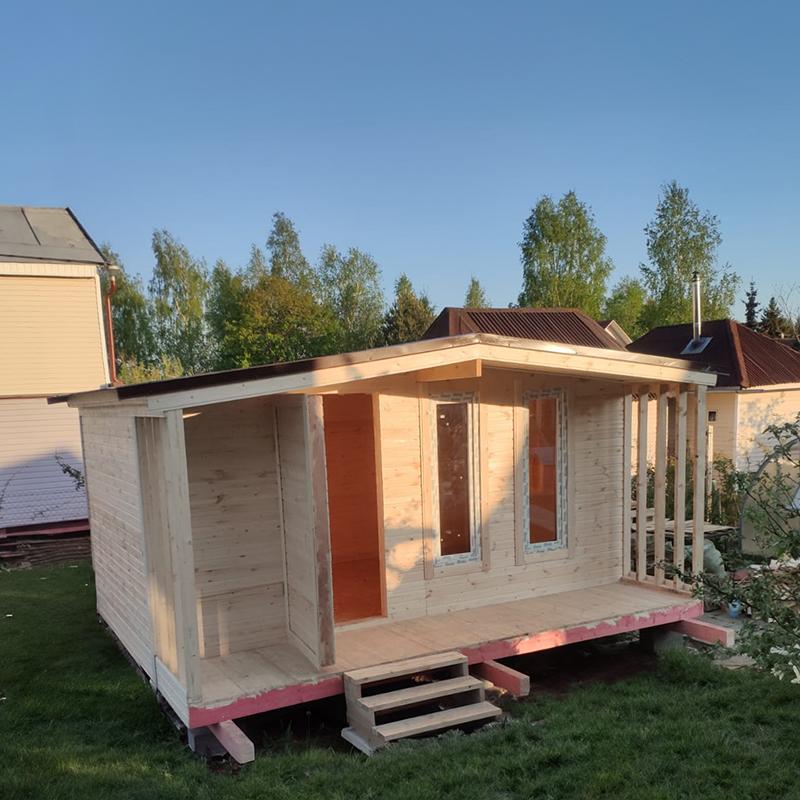 Дачный домик строительство под ключ 5х4_2 Дачный домик одноэтажный под ключ 6х5 (12/15, 34%) (Копировать)