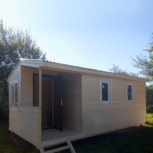 Пристройка к бытовке открытая терраса 6х2 (6/8) (Копировать)